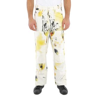 Off-white Multicolor Futura Abstract Carpenter Trousers, Brand Size 32