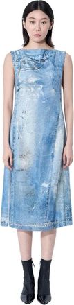 Acne Studios Mujer, Vestidos, Azul, Talla: S