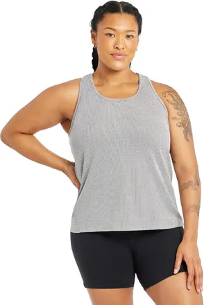 Oiselle Womens Flyout Racerback Tank Top Gray XXS