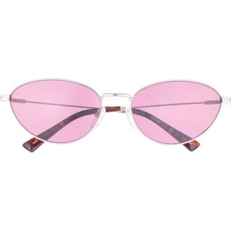 Moschino 61mm Gradient Pilot Sunglasses in Palladium at Nordstrom Rack