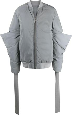 Rick Owens Gauntlet bomber jacket - men - Fabric - 50 - Grey