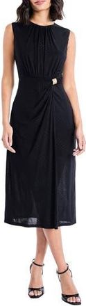 Maggy London Sleeveless Midi Dress in Black at Nordstrom Rack, Size 18 (Similar To 16W)