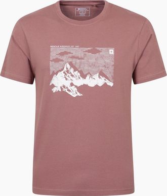 Mountain Warehouse Mens Mountain Warehouse Mens Mountain T-Shirt - Red - Size: 46