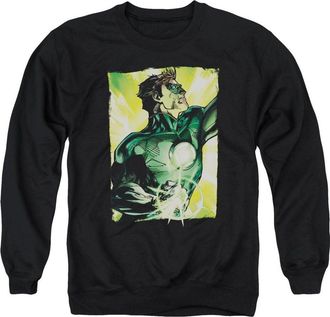 Gildan Green Lantern Up Up Adult Crewneck Sweatshirt