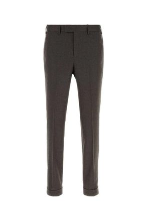 Pantaloni Torino Brown Flat Front Pants