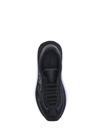 Dolce & Gabbana Mens Sneakers Black Fabric Upper Upper: Trainers