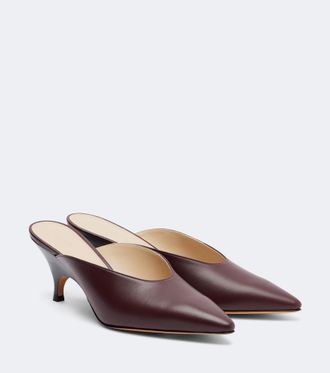 Le Monde Beryl Petra leather mules