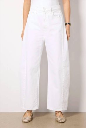 Mother Full Pipe Ankle Jean In Picket Fence