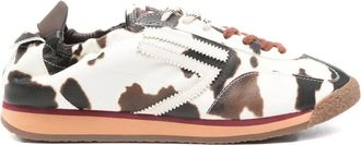 Puraai Panther Cow leather sneakers - White