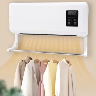 Trade Shop Trade Shop - Climatizzatore Con Asta Appendiabiti Condizionatore Controllo Aria Fredda/calda 2000w
