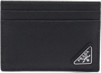 Prada Portacarte in pelle Saffiano 2020 - Nero