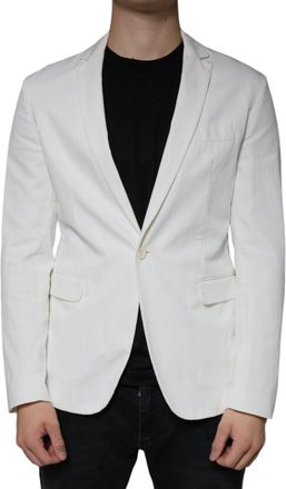 Dondup Single Breasted One Button Dress Formal Mens Blazer