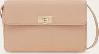 Ferragamo Women Flat Gancini minibag Pink