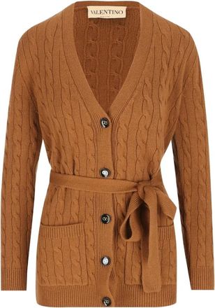 Valentino Mujer, Jerseys, Marr&oacute;n, Talla: M