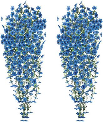 OEM Flor Artificial Colgante - 77 Cm - Resistente Uv - Para Exterior Jardin Balcon Patio - 4 Unidades