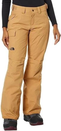 The North Face Mens The North Face Freedom Snow Pants Brown Waterproof Insulated JZZ279