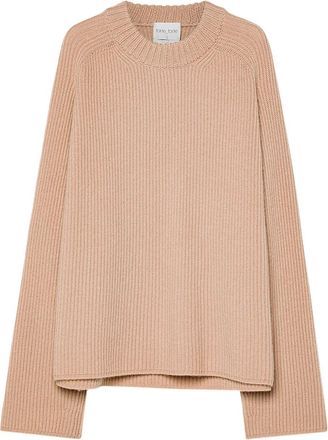 Forte_Forte ribbed-knit sweater - Brown