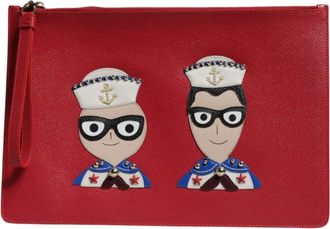 Dolce & Gabbana Mujer, Bolsos, Rojo, Talla: ONE Size