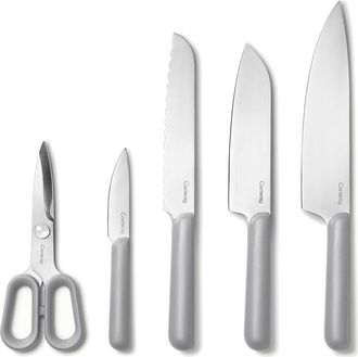 Caraway 5-Piece Knife Set in Gray at Nordstrom