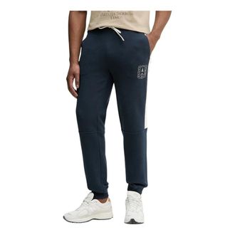 Aeronautica Broeken, Heren, Blauw, M, Katoen, Trainingsbroeken