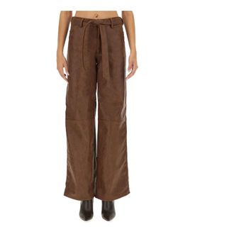 Baum Und Pferdgarten Baum und Pferdgarten, Wide Trousers, female, Brown, Size: XS Nadene Trousers