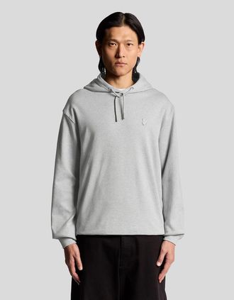 Lyle & Scott Lyle And Scott Mens Heavyweight Hoodie - Grey - Size: 44