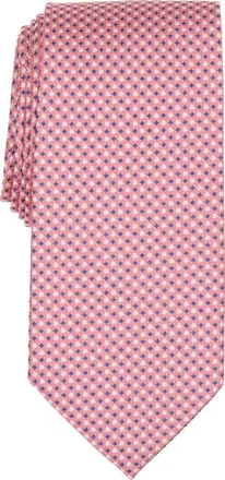 Brooks Brothers Neat Dot & Square Silk Blend Tie in Coral at Nordstrom Rack