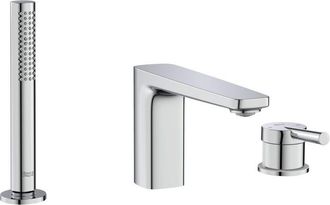 Roca Roca A5a986dc00 Pals Grifo Monomando De Repisa Para Ba&ntilde;o-ducha Con Ca&ntilde;o Central Inversor Y Equipo De Ducha Cromo - Ref: A5a986dc00