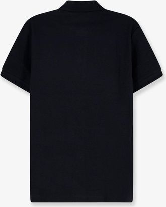 Burberry Mens Polo Shirt Cotton Black T-shirts And Polos
