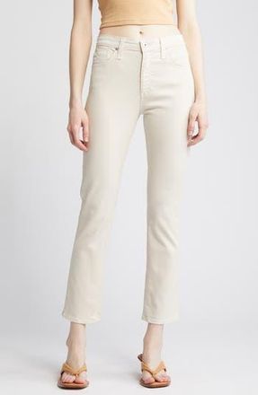 AG - Adriano Goldschmied Mari High Waist Crop Jeans in Opal Stone at Nordstrom Rack, Size 24