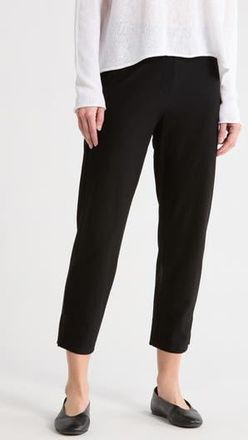 Eileen Fisher High Waist Slim Crop Pants in Black at Nordstrom Rack, Size X-Small