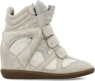 Isabel Marant Beige Suede Bekett Sneakers