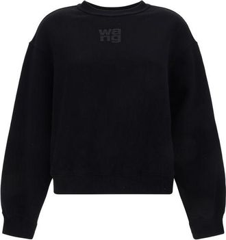 Alexander Wang Black Cotton Womens Sweatshirt