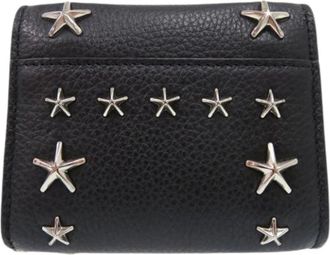 Jimmy Choo London Pre-owned Mini Bags, female, Black, Size: ONE SIZE Pre-owned Leather Mini Shoulder Bag