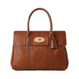 Mulberry Bayswater - Dames - Tassen - Bruin - Maat: ONE Size Zijde