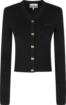 Ganni Donna, Maglie, Nero, M, new