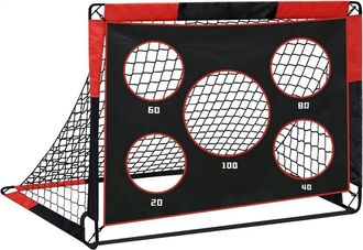 OEM Porter&iacute;a De F&uacute;tbol Infantil Con 6 Zonas De Gol, 150 X 120 X 120 Cm, Port&aacute;til Y Resistente, Para Deportes Al Aire Libre Y Entrenamiento De F&uacute;tbol