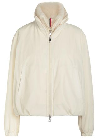 Moncler Pervence 3-in-1 Shell Jacket - Off White - 3 (UK 14 / L)