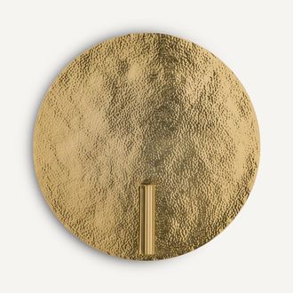 AM.PM Wandkandelaarvaas, rond, messing, Lunou