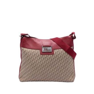 Dior Pre-owned Cross Body Bags, female, Brown, Size: ONE SIZE Pre-owned Street Chic Crossbody Bag