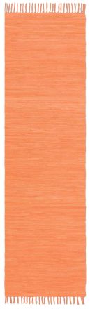 My Home Teppich »Paul« rechteckig 5 mm Höhe Wendeteppich, Uni, handgewebt, mit Fransen, reine Baumwolle, Läufer