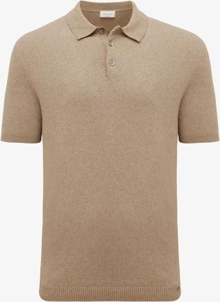 Gentiluomo Gebreide Polo | Bruin