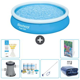Bestway Piscina Bestway Fast Set Redonda - 366x76 Cm - 7-piezas S267