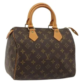 Louis Vuitton Pre-owned Handbags, female, Brown, Size: ONE SIZE Pre-owned Vintage Hand Bag