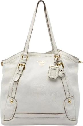 Prada Borsa a mano vintage Pre-owned - - Pre-owned - Donna - Bianco - ONE SIZE