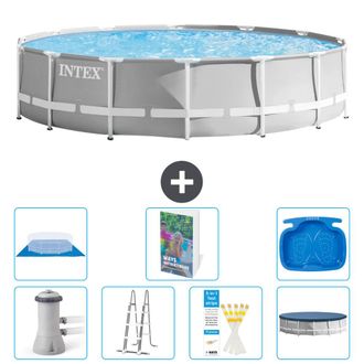 Intex Piscina Prism Frame Redonda - 427x107 Cm - 8-piezas S662