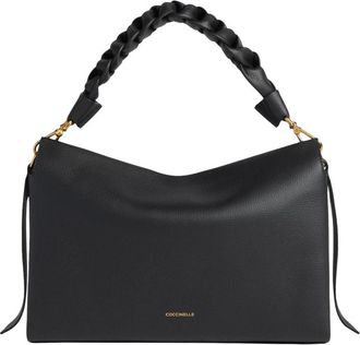 Coccinelle Boheme Medium - Dames - Handtassen - Zwart - ONE Size - Leer - Tassen