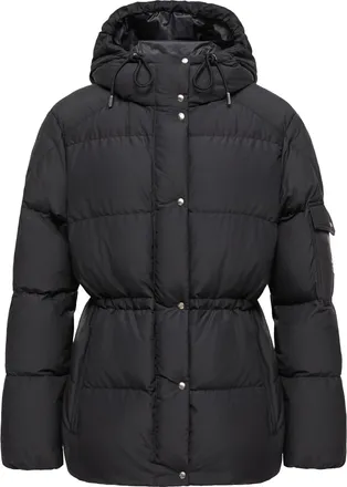Moncler Moncler Himalaya Hooded Short Down Jacket, Women, Blue, Size: 00