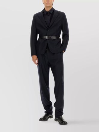 Giorgio Armani tailored single-breasted jacket and trousers