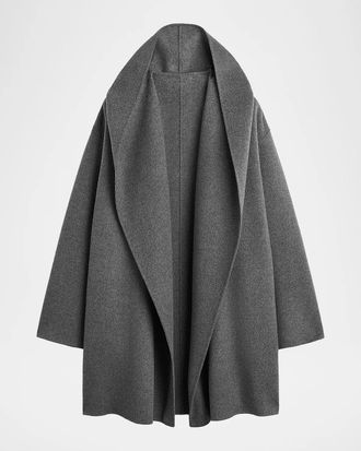 Toteme Hoodie Wool Coat